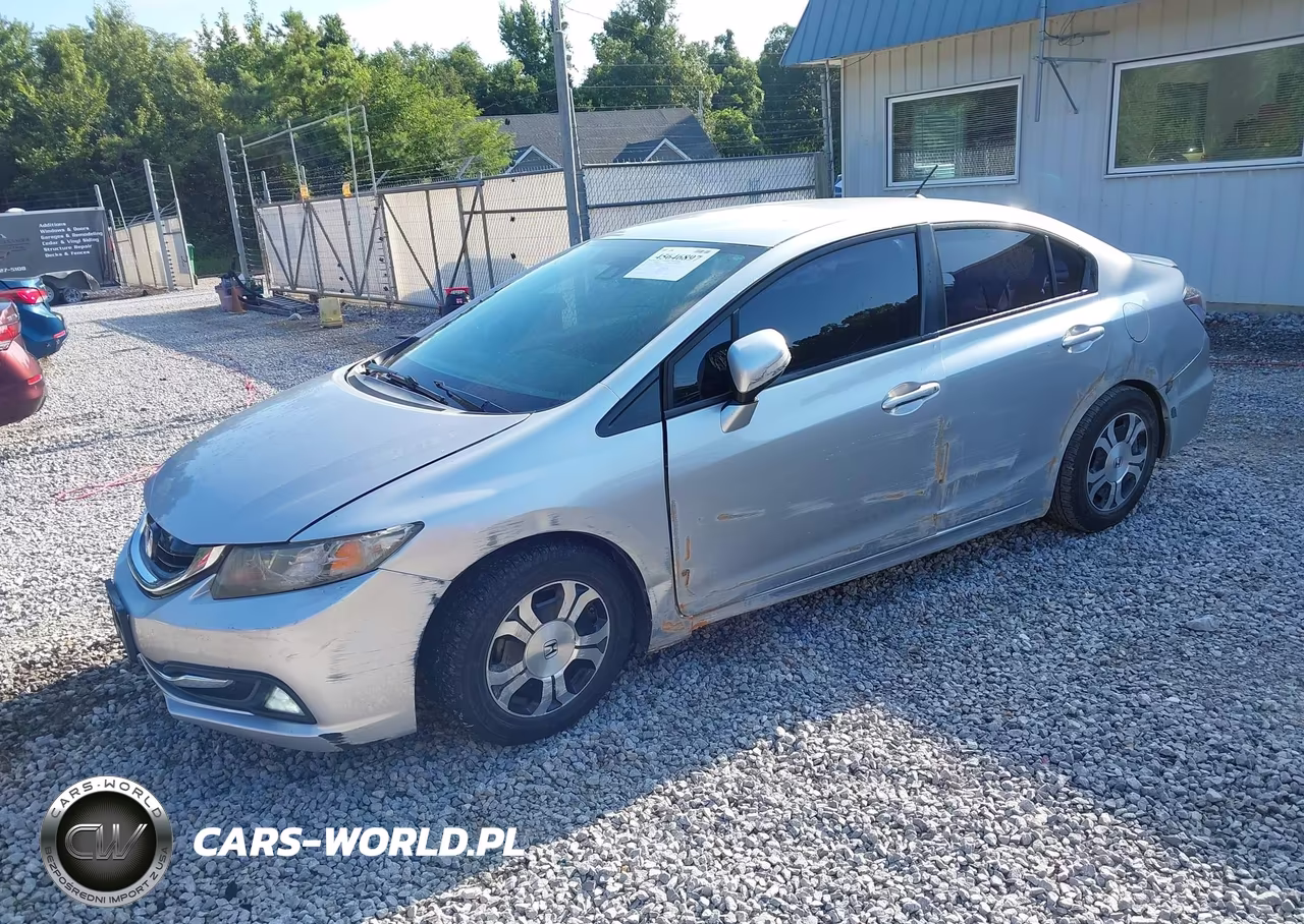 2013 Honda Civic Hybrid VIN:19XFB4F21DE001529 - 2