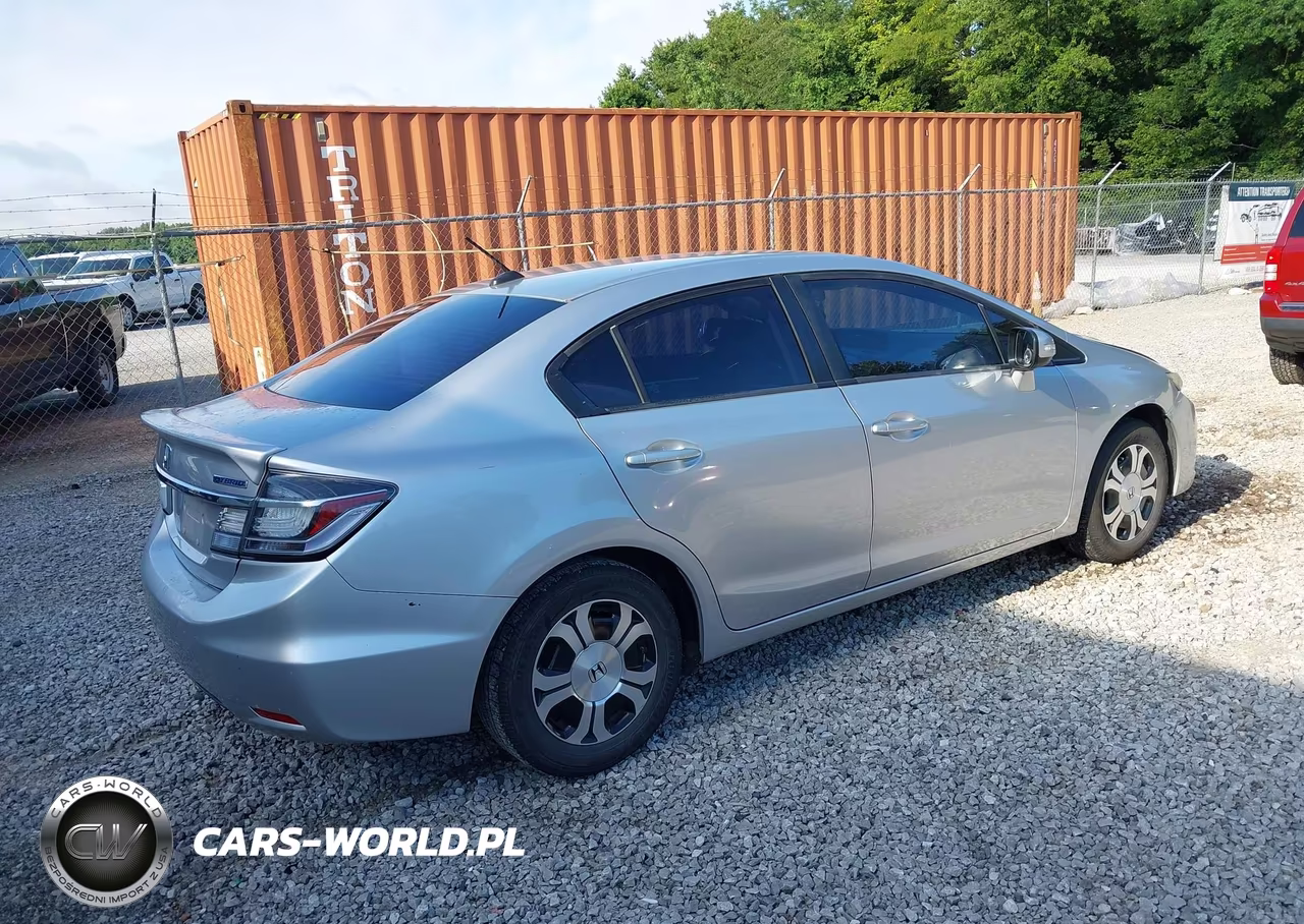 2013 Honda Civic Hybrid VIN:19XFB4F21DE001529 - 4
