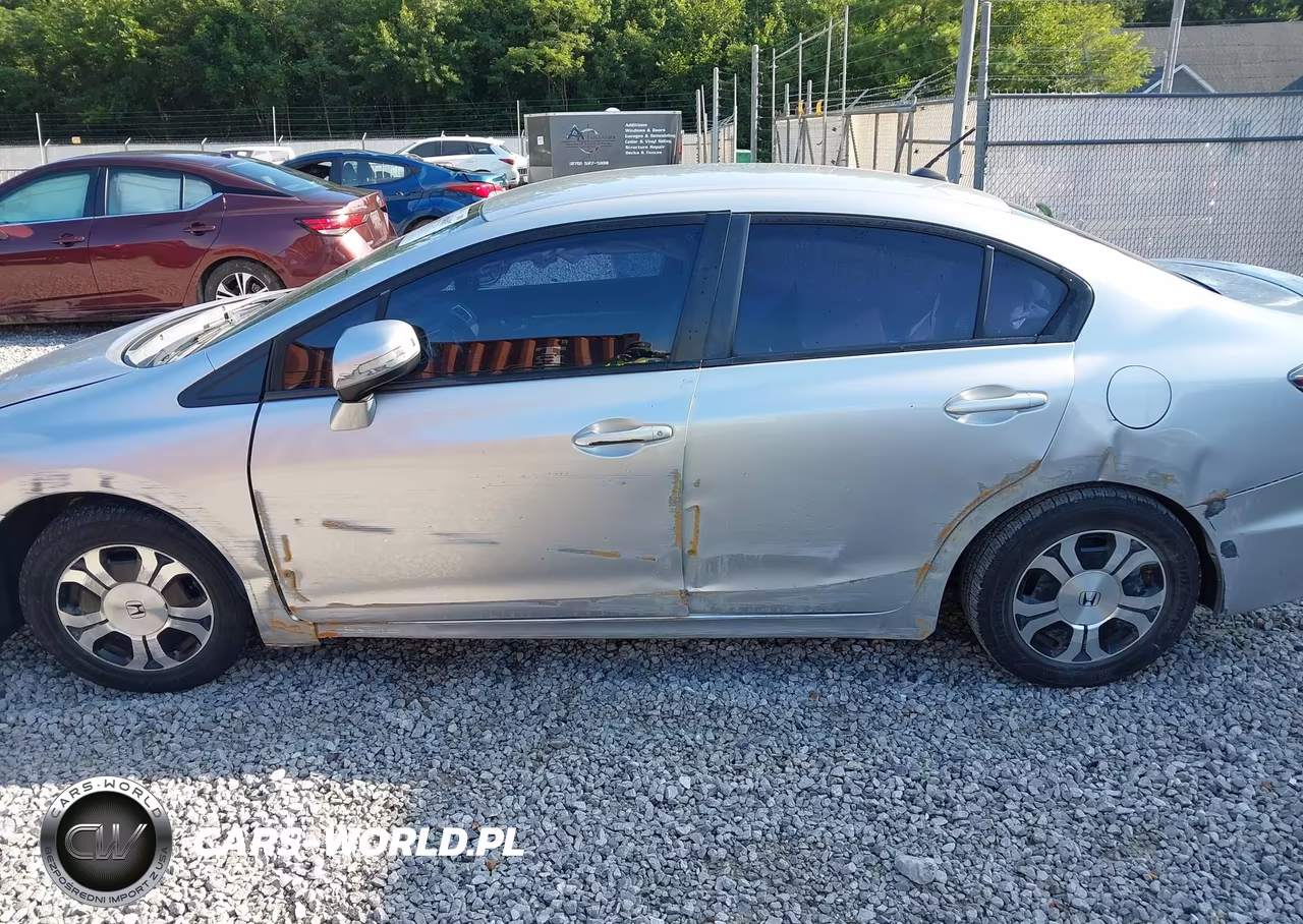 2013 Honda Civic Hybrid VIN:19XFB4F21DE001529 - 6