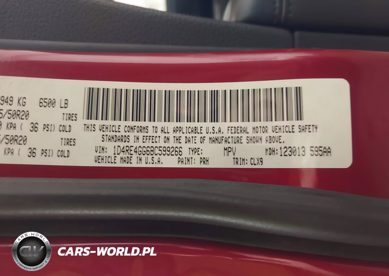 2011 Dodge Durango Crew VIN:1D4RE4GG6BC599266 - 9