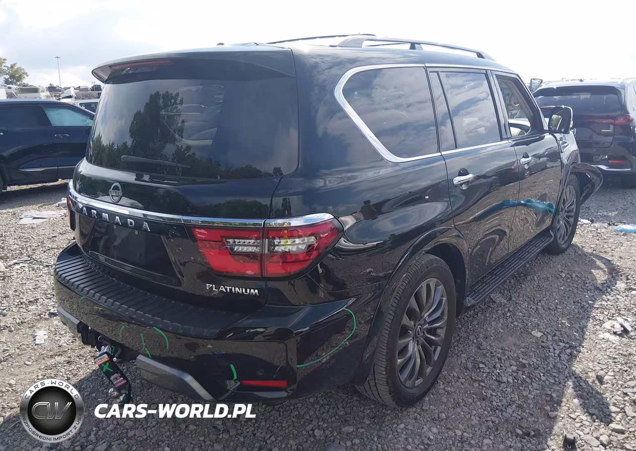 2021 Nissan Armada Platinum 4Wd VIN:JN8AY2DBXM9795522 - 4