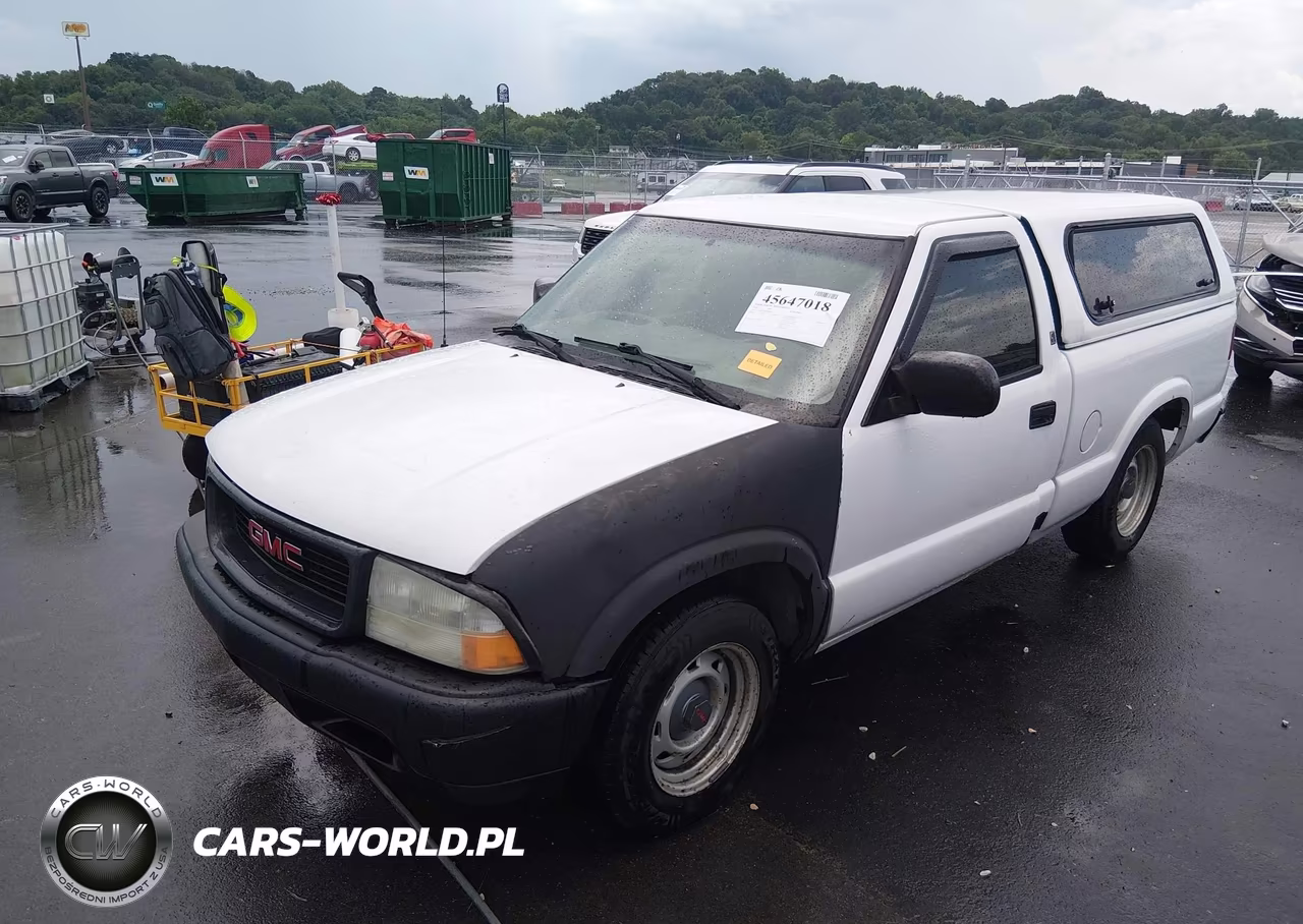 2003 GMC Sonoma Sl VIN:1GTCS14H838200675 - 2