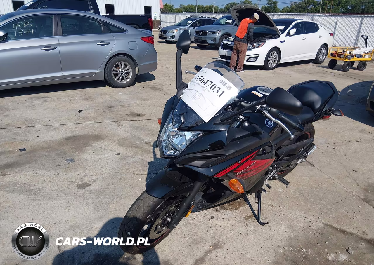 2012 Yamaha Fz6 R VIN:JYARJ18E7CA008634 - 2