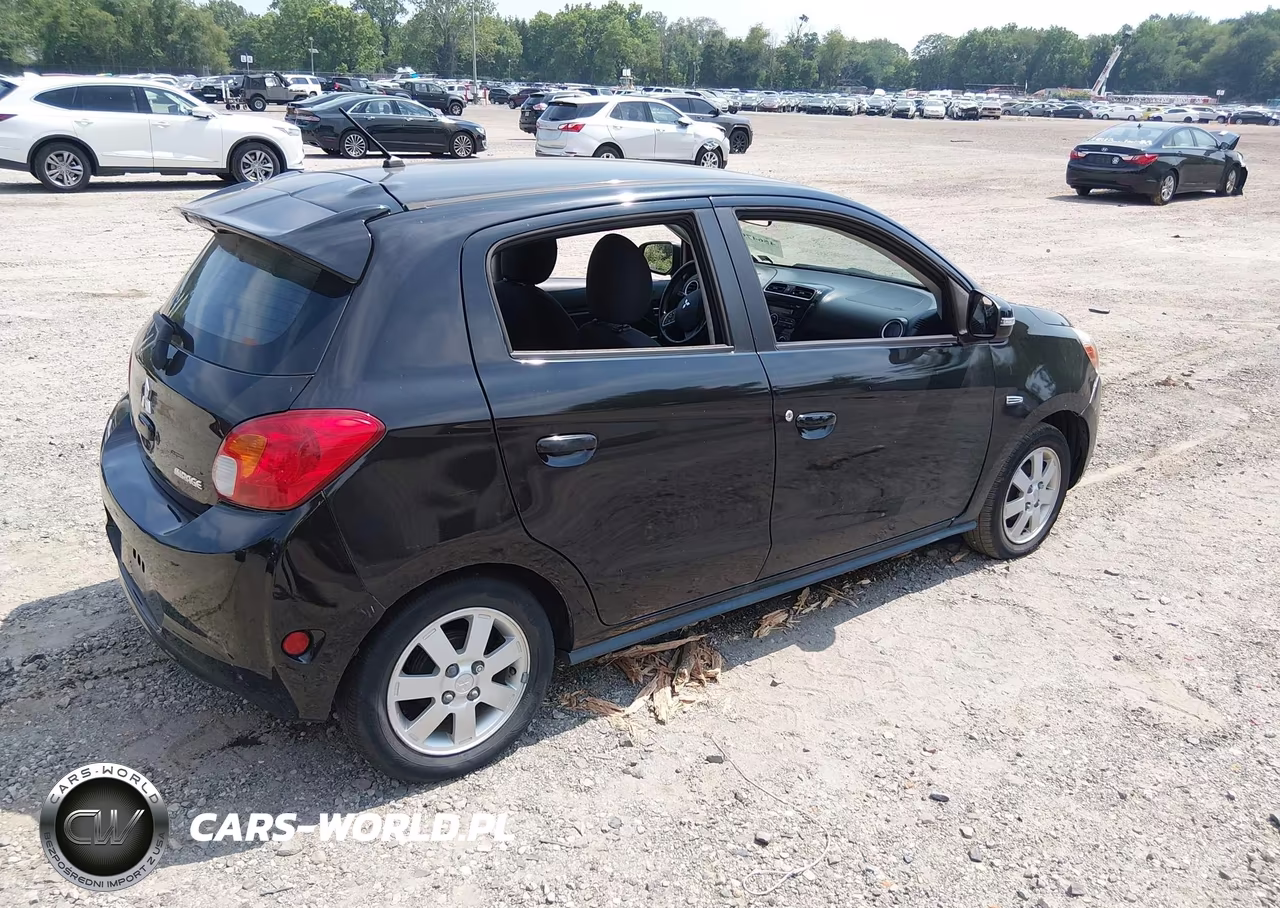 2015 Mitsubishi Mirage Es VIN:ML32A4HJXFH033515 - 4