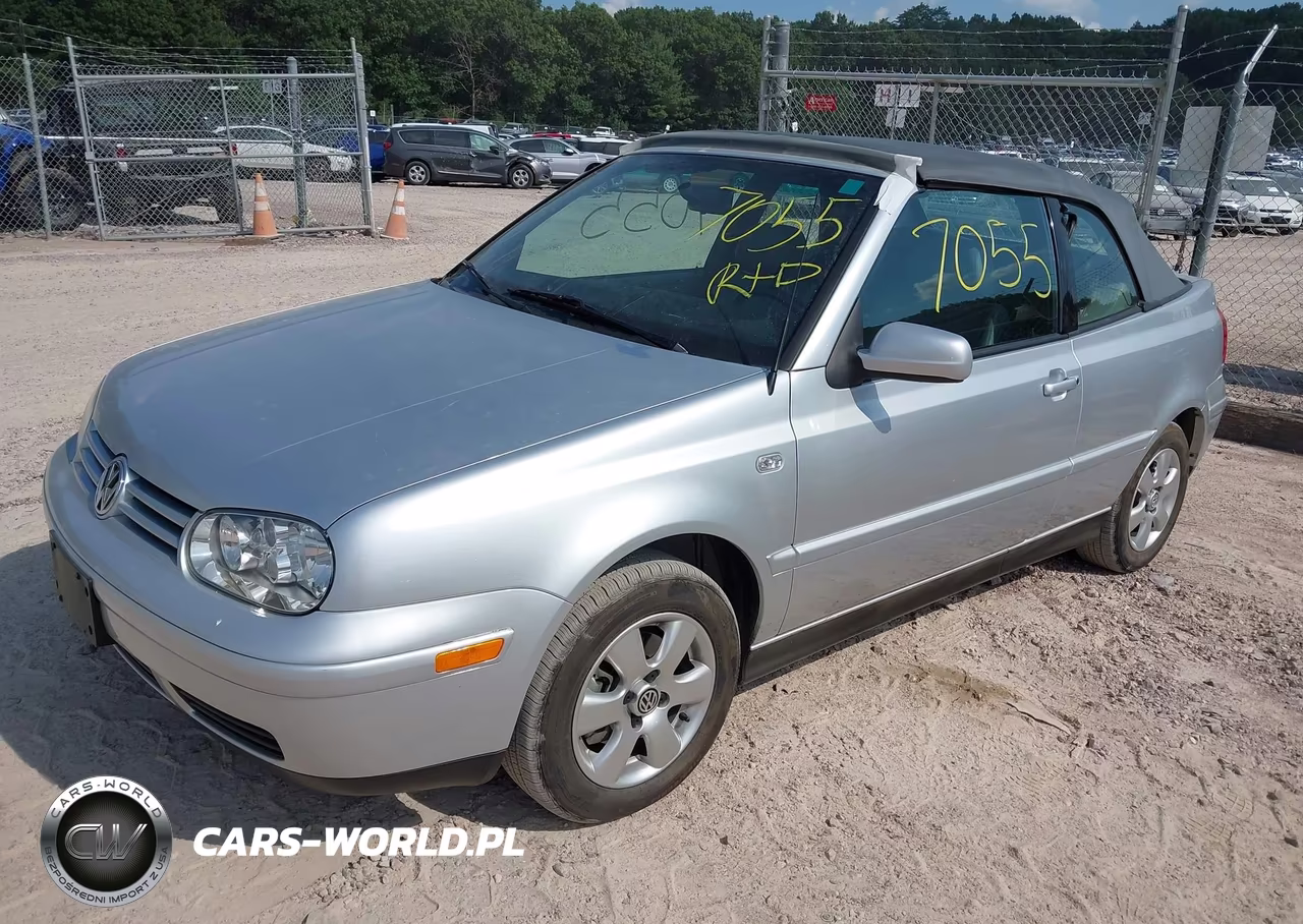 2002 Volkswagen Cabrio Glx VIN:3VWDC21V62M806744 - 2