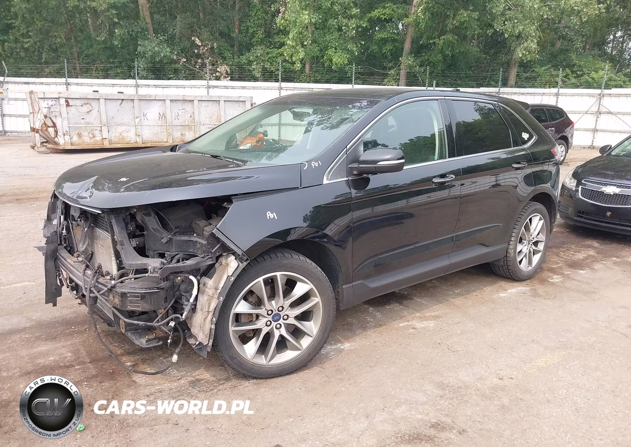 2017 Ford Edge Titanium VIN:2FMPK4K81HBB87337 - 2