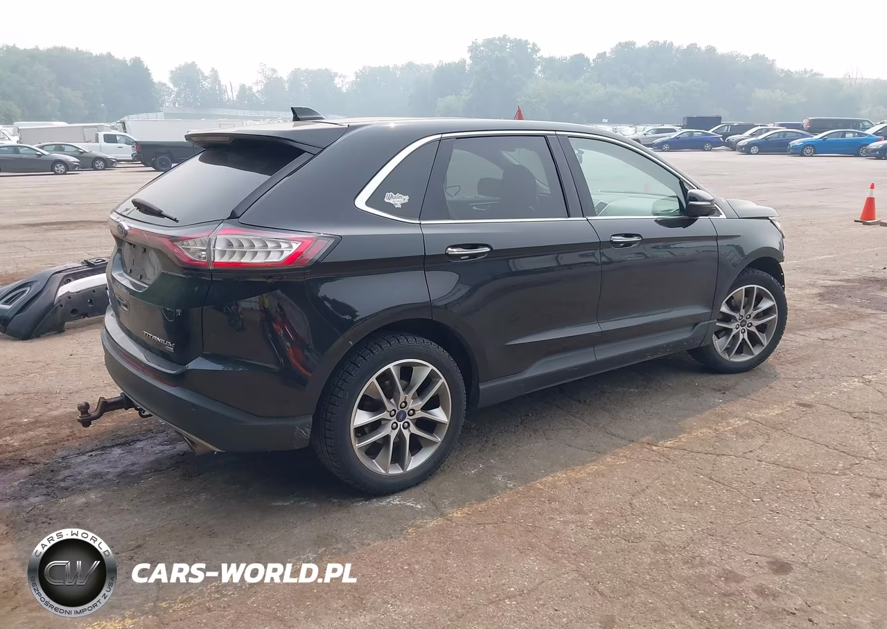 2017 Ford Edge Titanium VIN:2FMPK4K81HBB87337 - 4