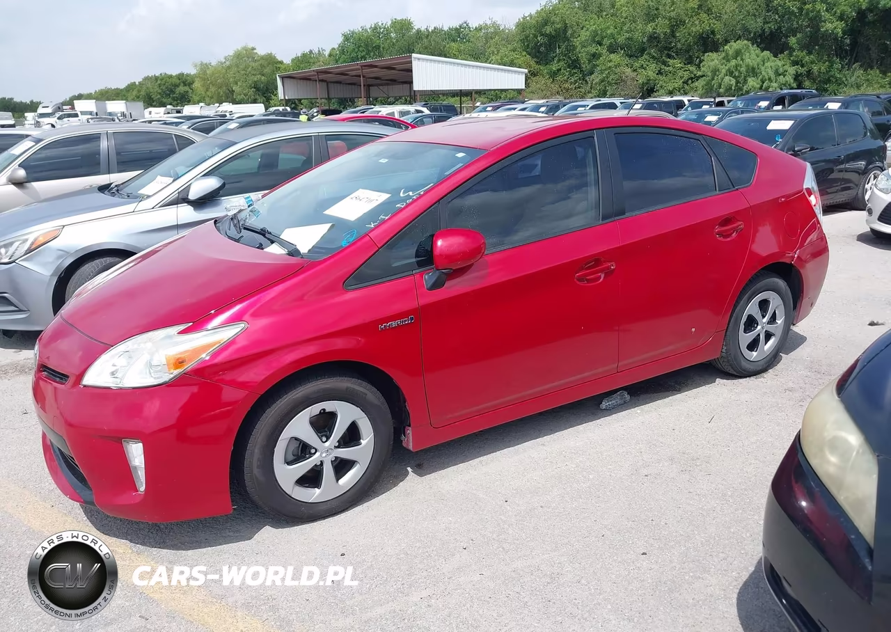 2014 Toyota Prius Two VIN:JTDKN3DU2E0374075 - 2