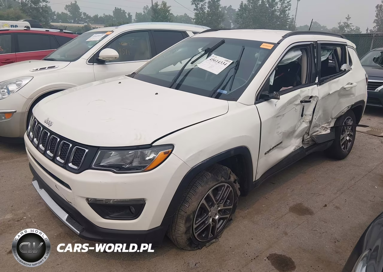 2018 Jeep Compass Latitude Fwd VIN:3C4NJCBB3JT194224 - 2