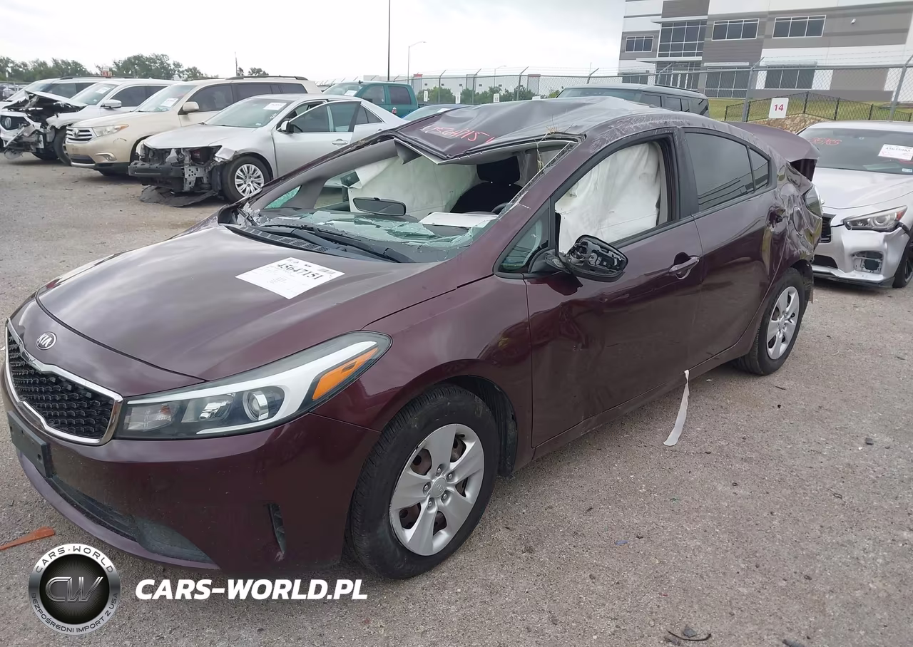 2018 Kia Forte Lx VIN:3KPFK4A70JE190155 - 2