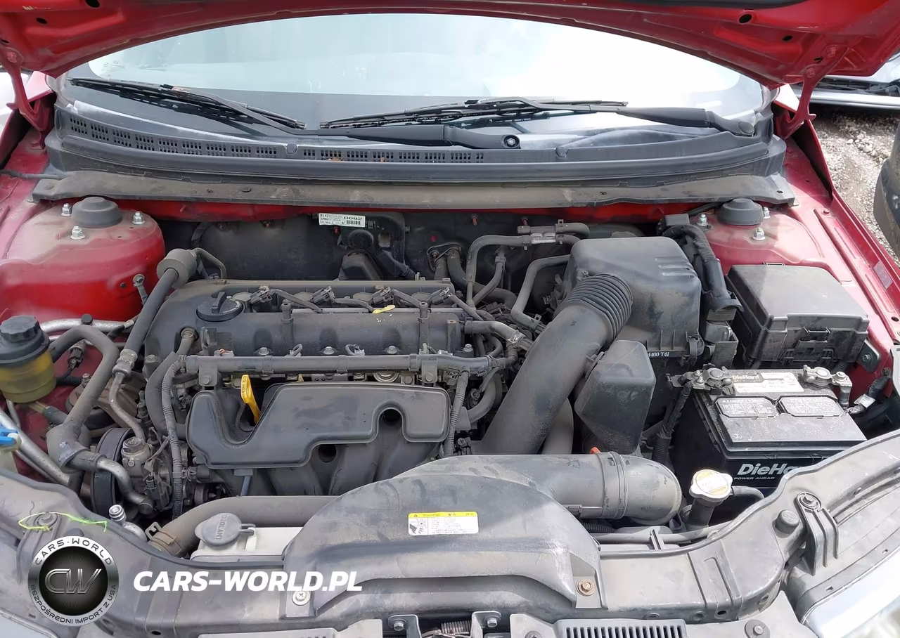 2010 Kia Forte Ex VIN:KNAFU4A28A5165088 - 10