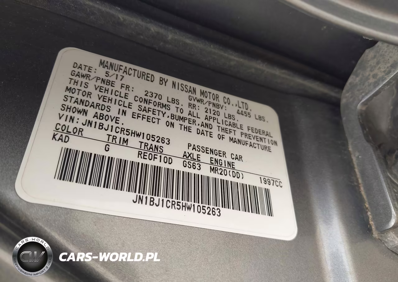 2017 Nissan Rogue Sport Sv VIN:JN1BJ1CR5HW105263 - 9