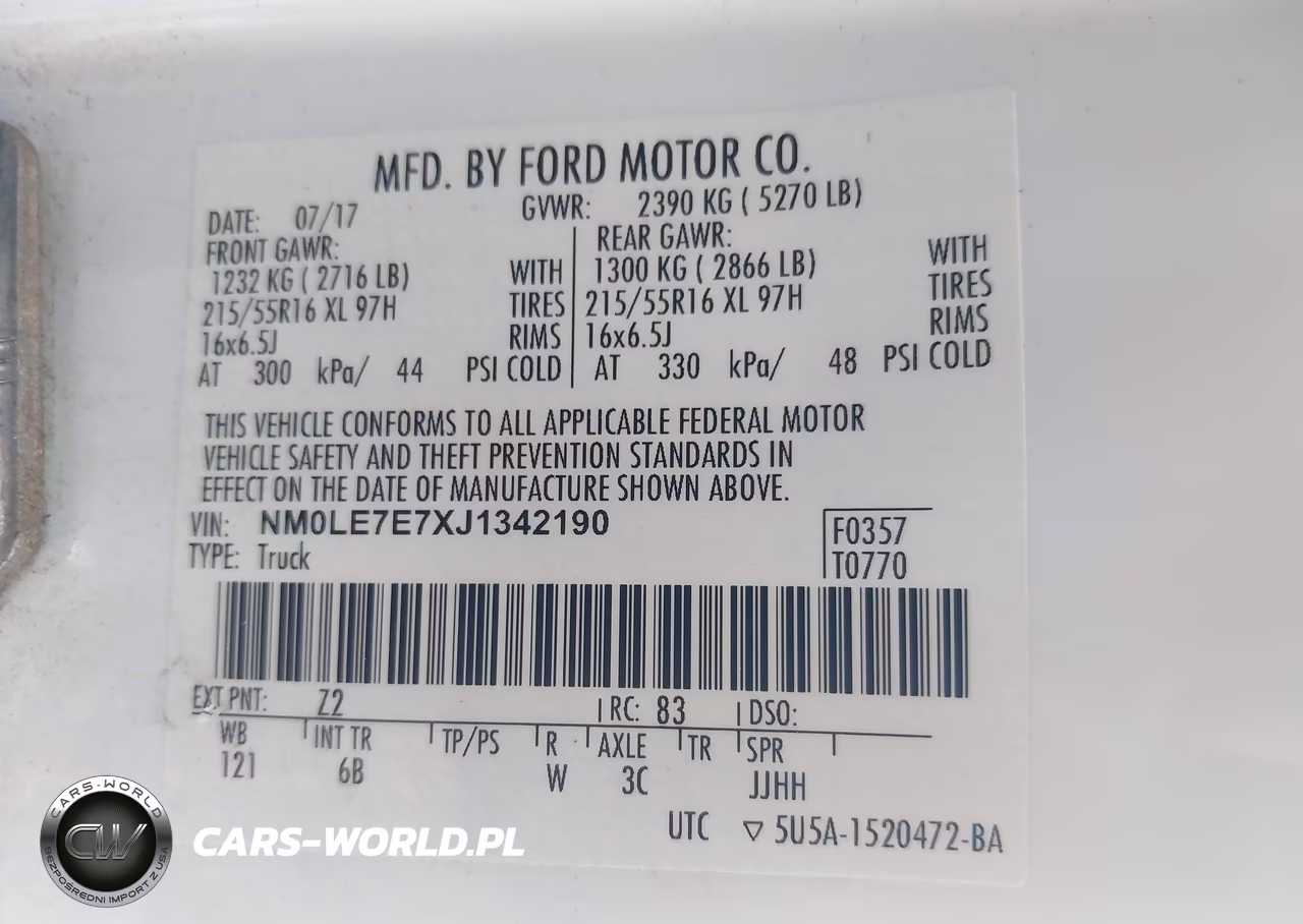 2018 Ford Transit Connect Xl VIN:NM0LE7E7XJ1342190 - 9