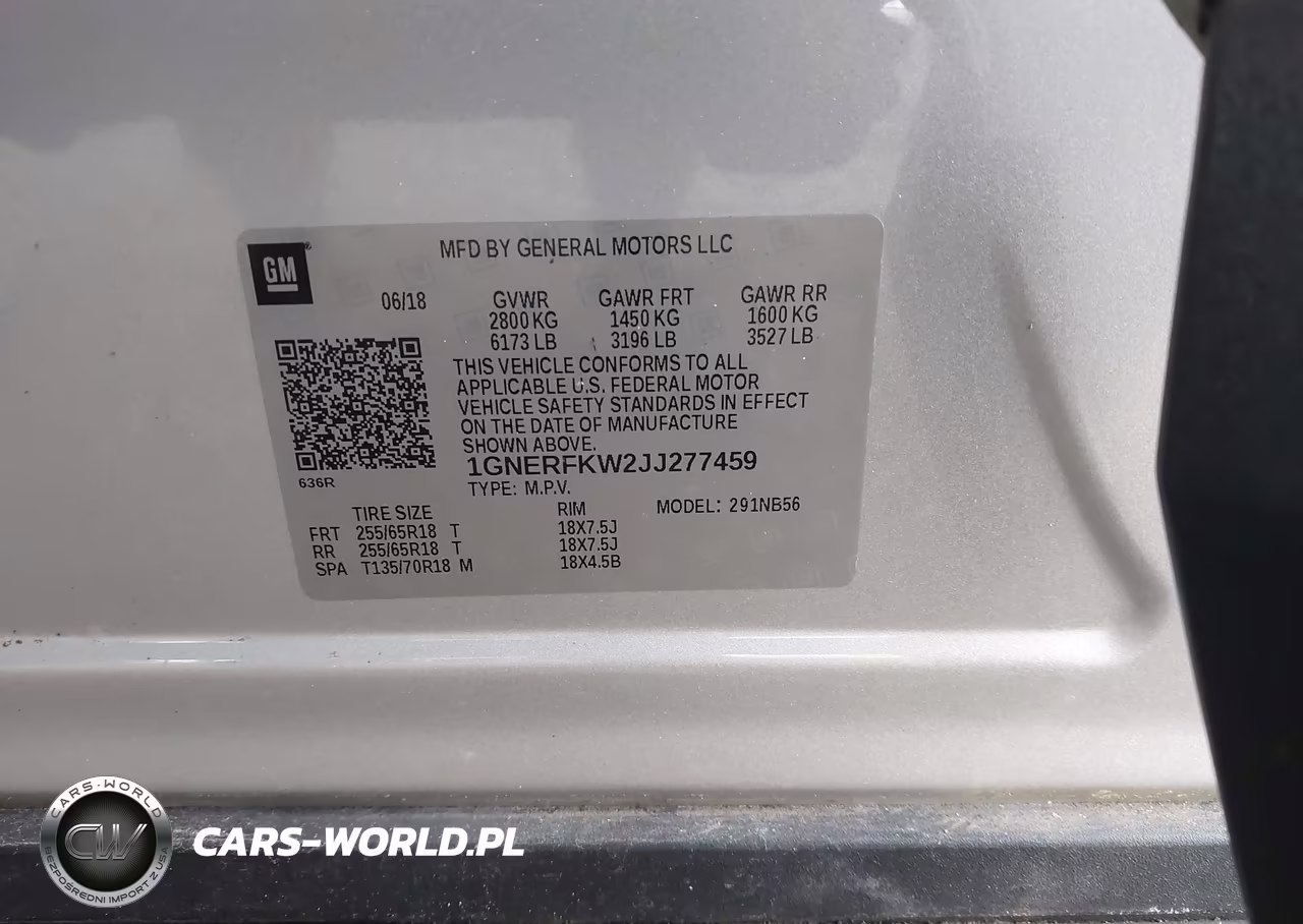 2018 Chevrolet Traverse Ls VIN:1GNERFKW2JJ277459 - 9