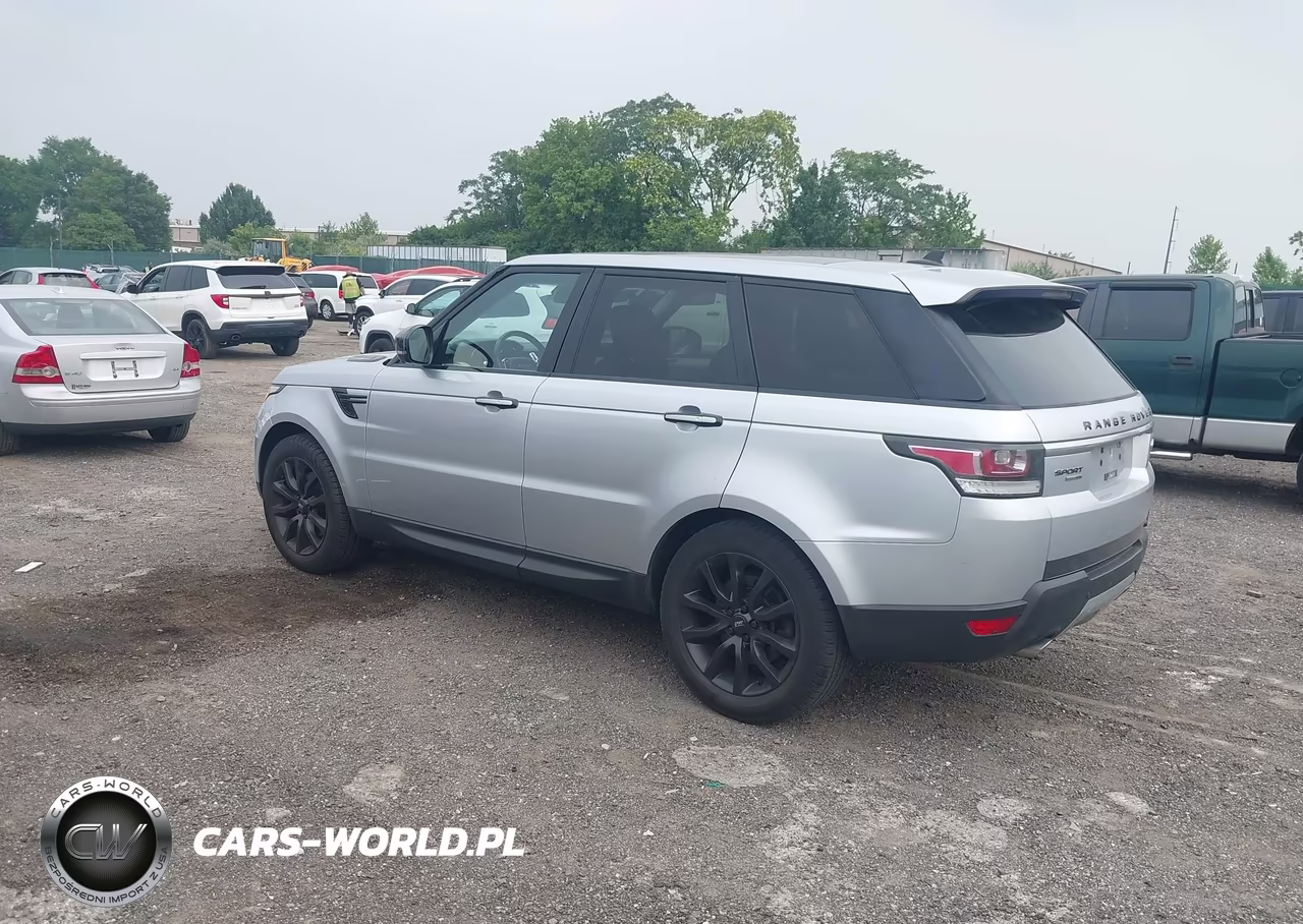 2015 Land Rover Range Rover Sport 3.0L V6 Supercharged Hse VIN:SALWR2VF9FA529399 - 3