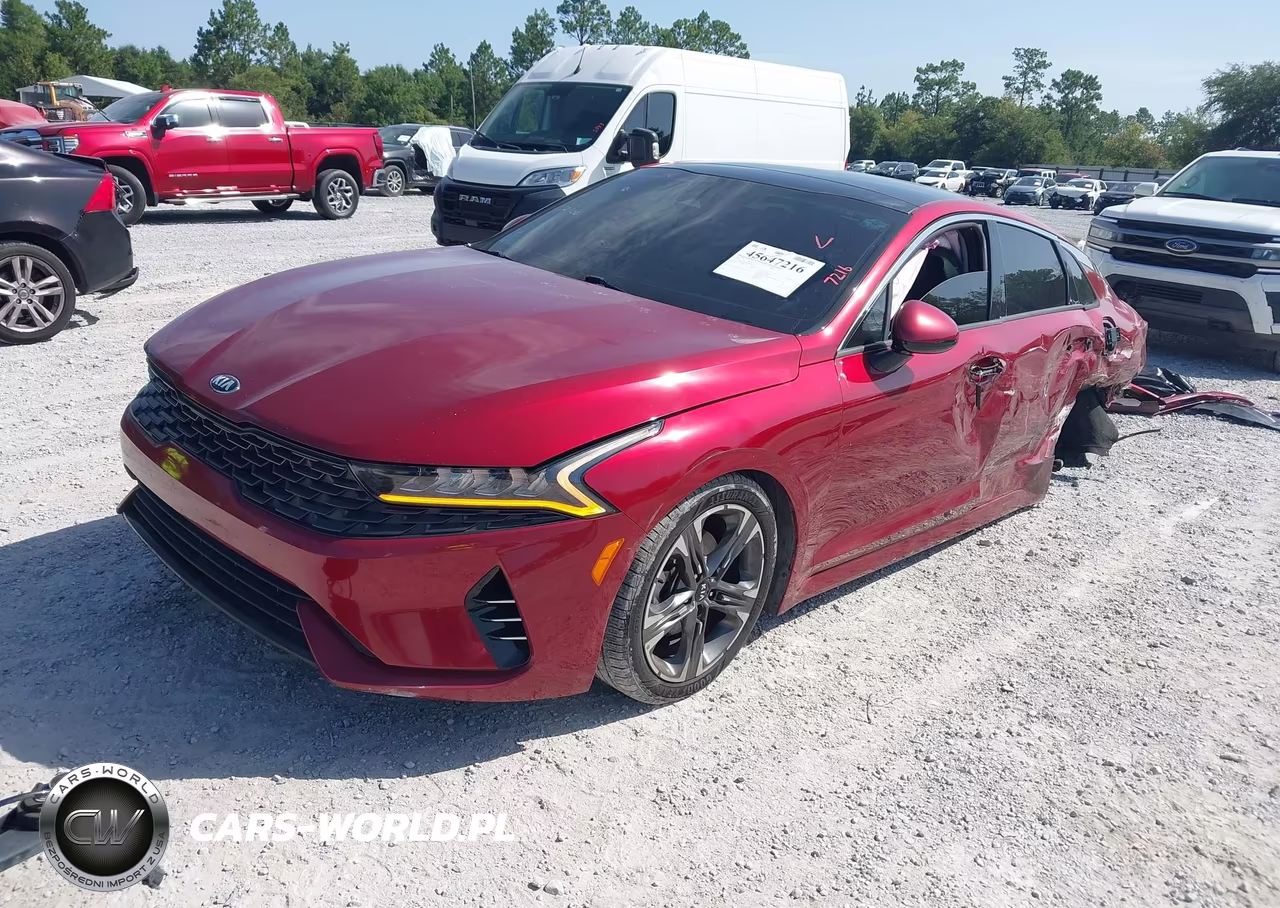2021 Kia K5 Ex VIN:5XXG34J21MG005001 - 2