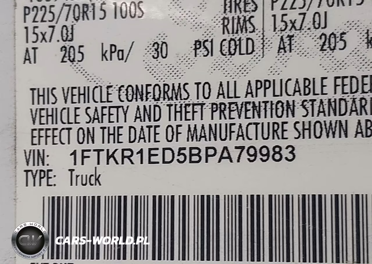 2011 Ford Ranger Super Cab VIN:1FTKR1ED5BPA79983 - 9