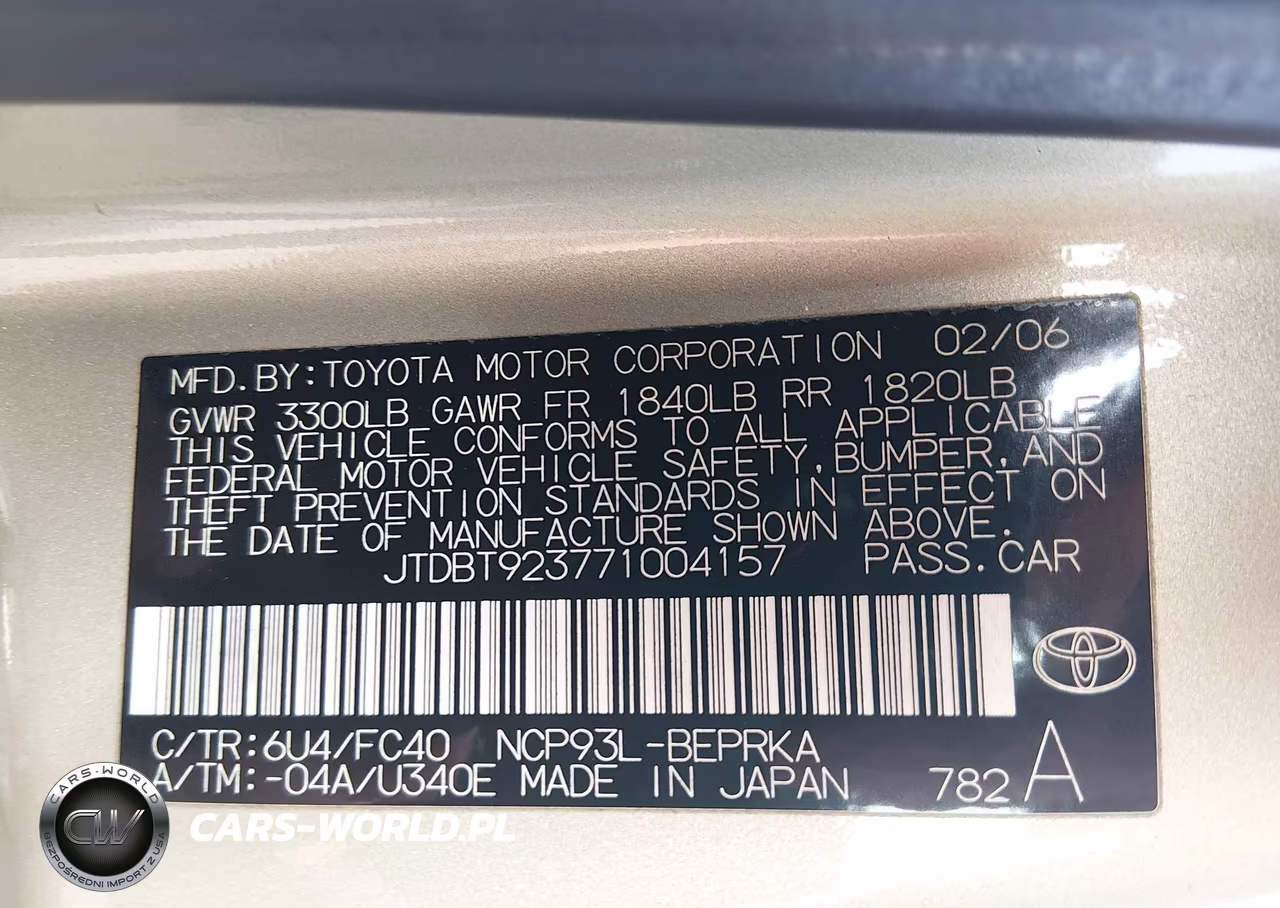 2007 Toyota Yaris VIN:JTDBT923771004157 - 9