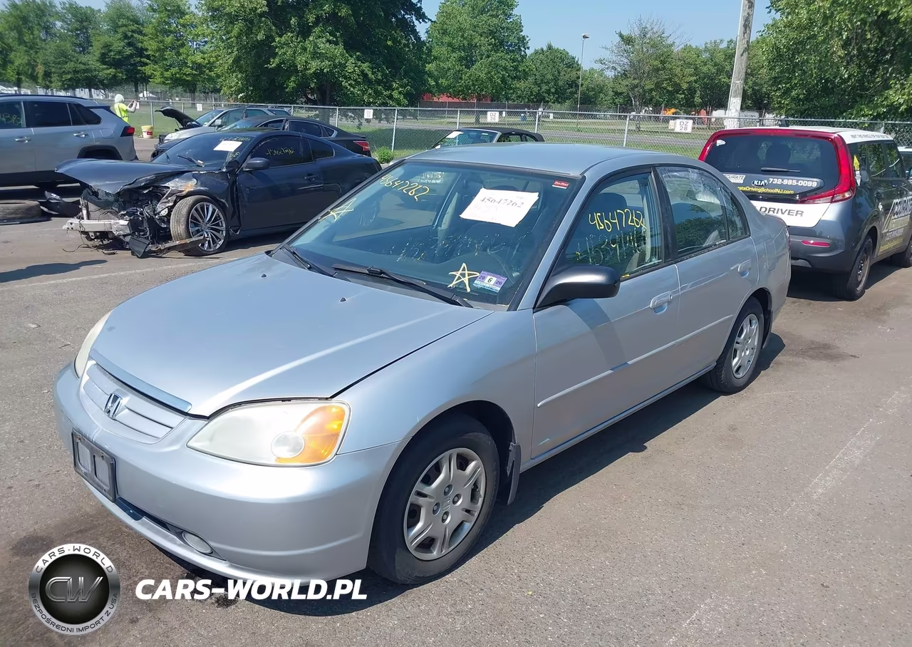 2002 Honda Civic Lx VIN:2HGES16552H507310 - 2