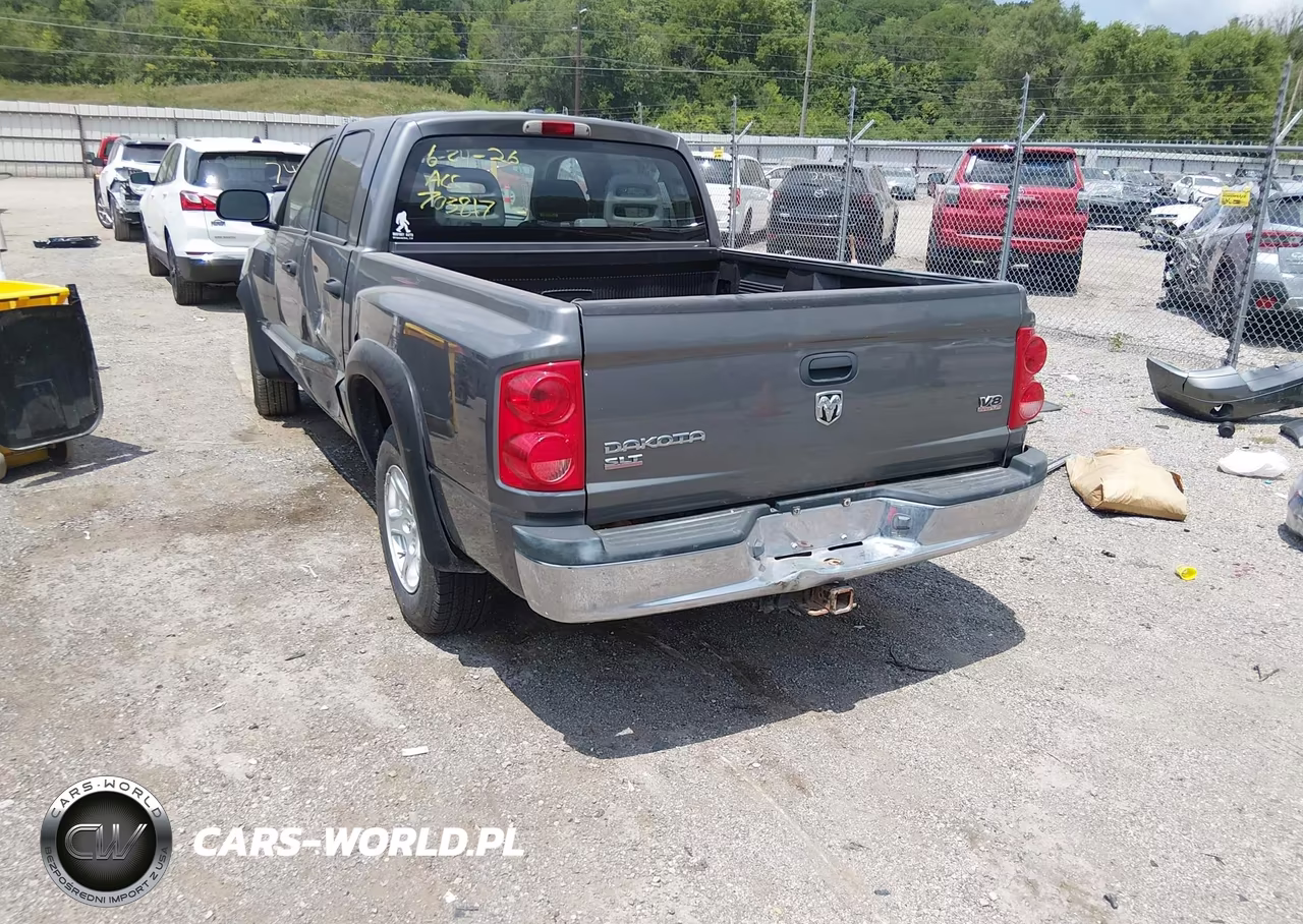 2006 Dodge Dakota Slt VIN:1D7HW48N76S703817 - 3