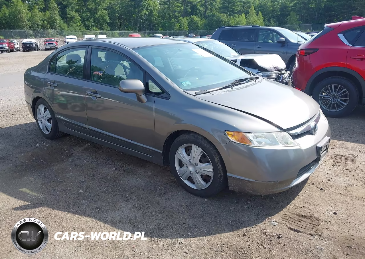 2008 Honda Civic Lx VIN:2HGFA16538H510612 - 1