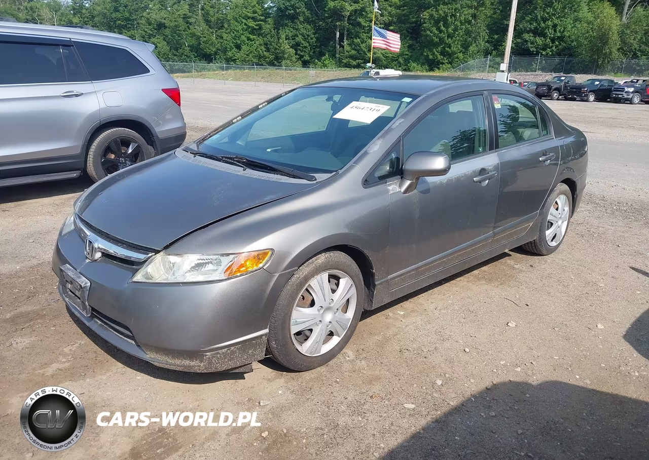 2008 Honda Civic Lx VIN:2HGFA16538H510612 - 2