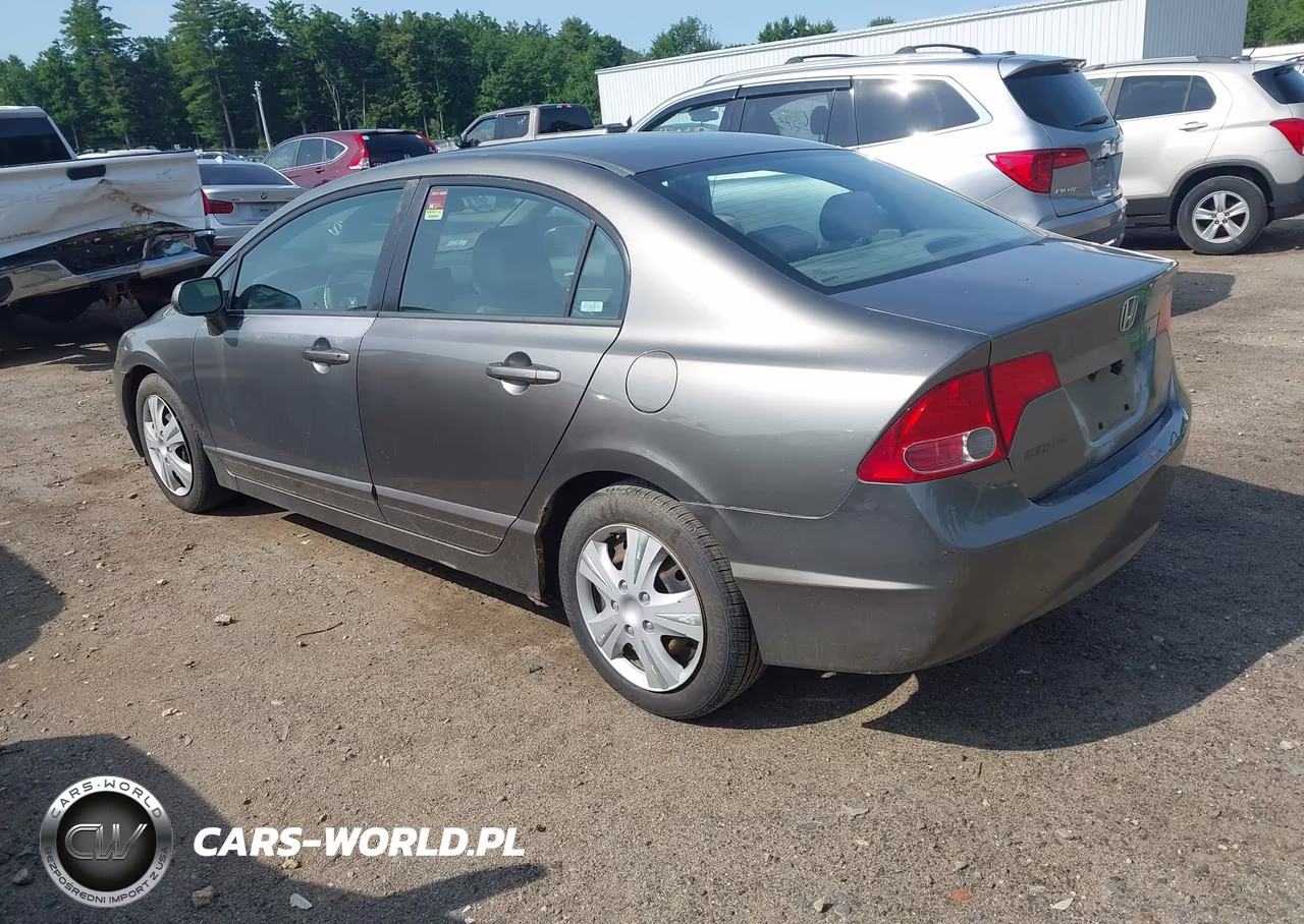 2008 Honda Civic Lx VIN:2HGFA16538H510612 - 3