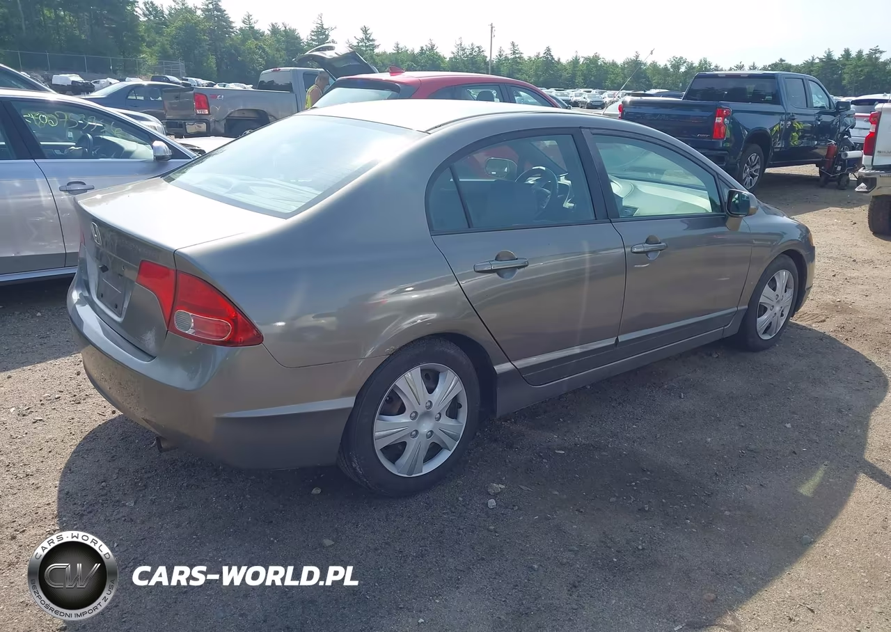 2008 Honda Civic Lx VIN:2HGFA16538H510612 - 4