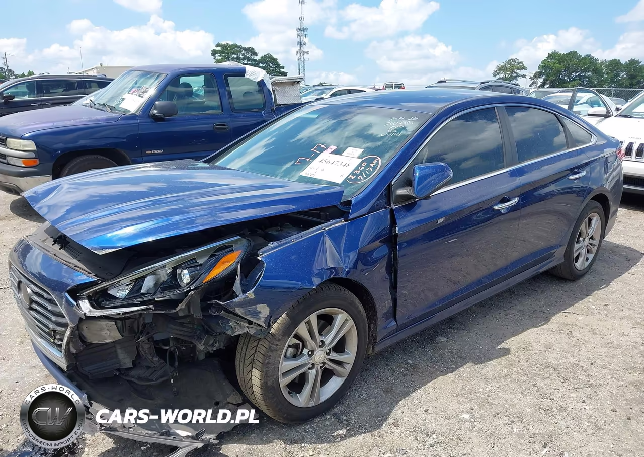 2018 Hyundai Sonata Sel VIN:5NPE34AFXJH631141 - 2