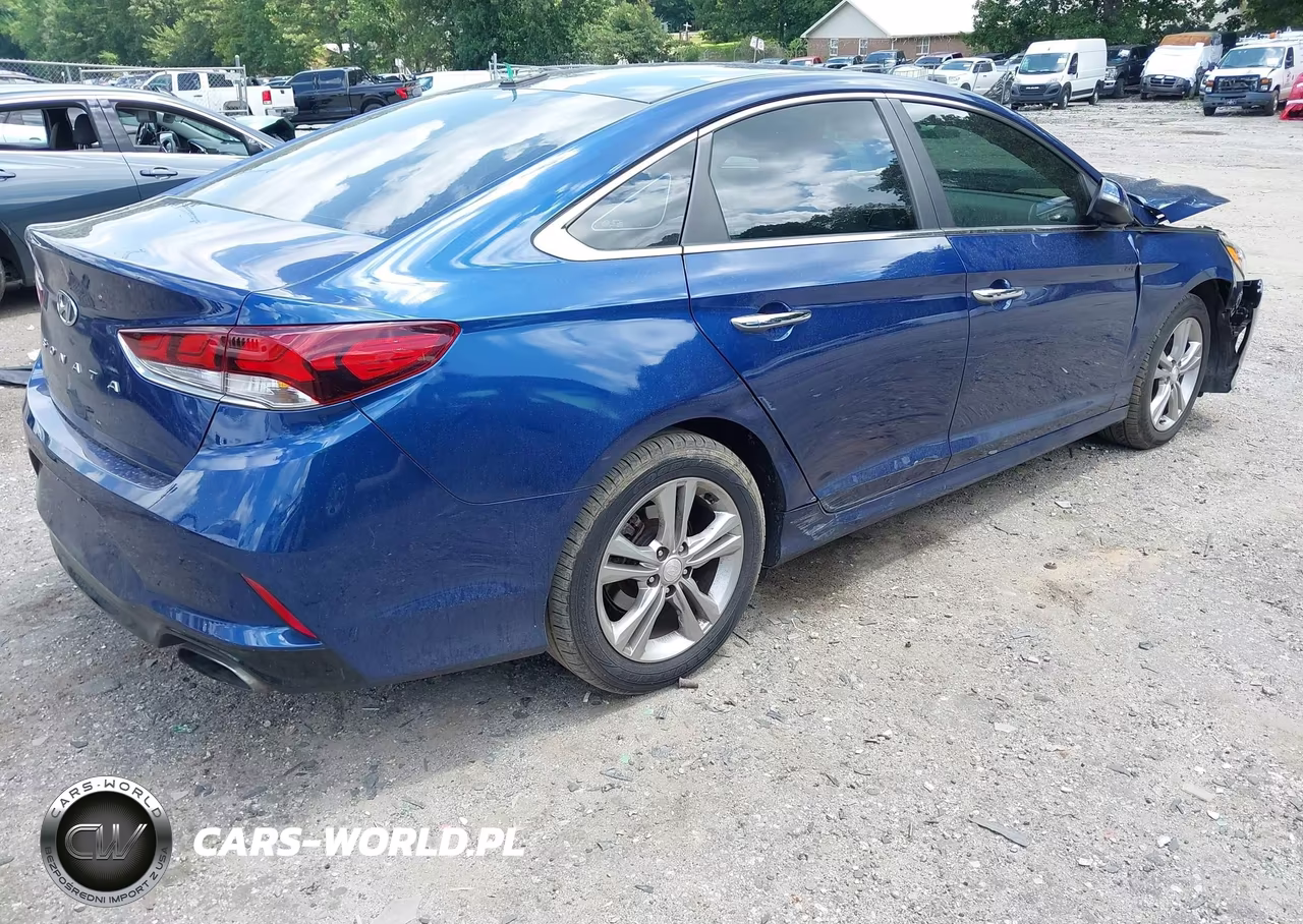 2018 Hyundai Sonata Sel VIN:5NPE34AFXJH631141 - 4