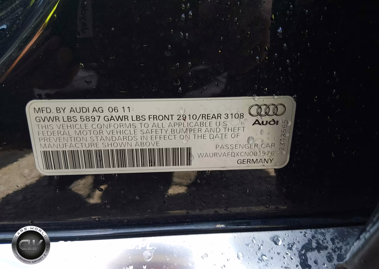 2012 Audi A8 L L 4.2 (Tiptronic) (No Longer Orderable) VIN:WAURVAFDXCN001976 - 9