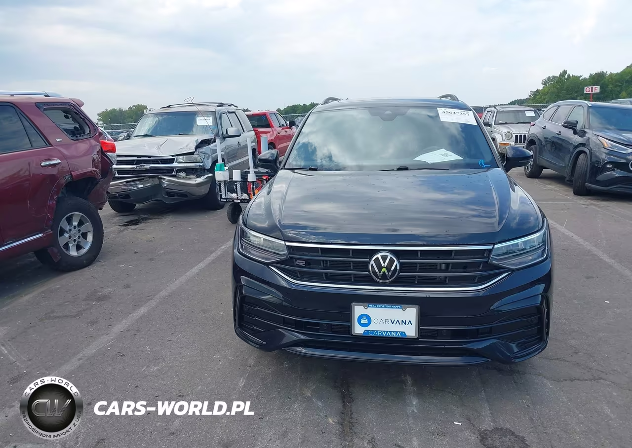 2022 Volkswagen Tiguan 2.0T Se R-Line Black VIN:3VV8B7AX7NM028949 - 12