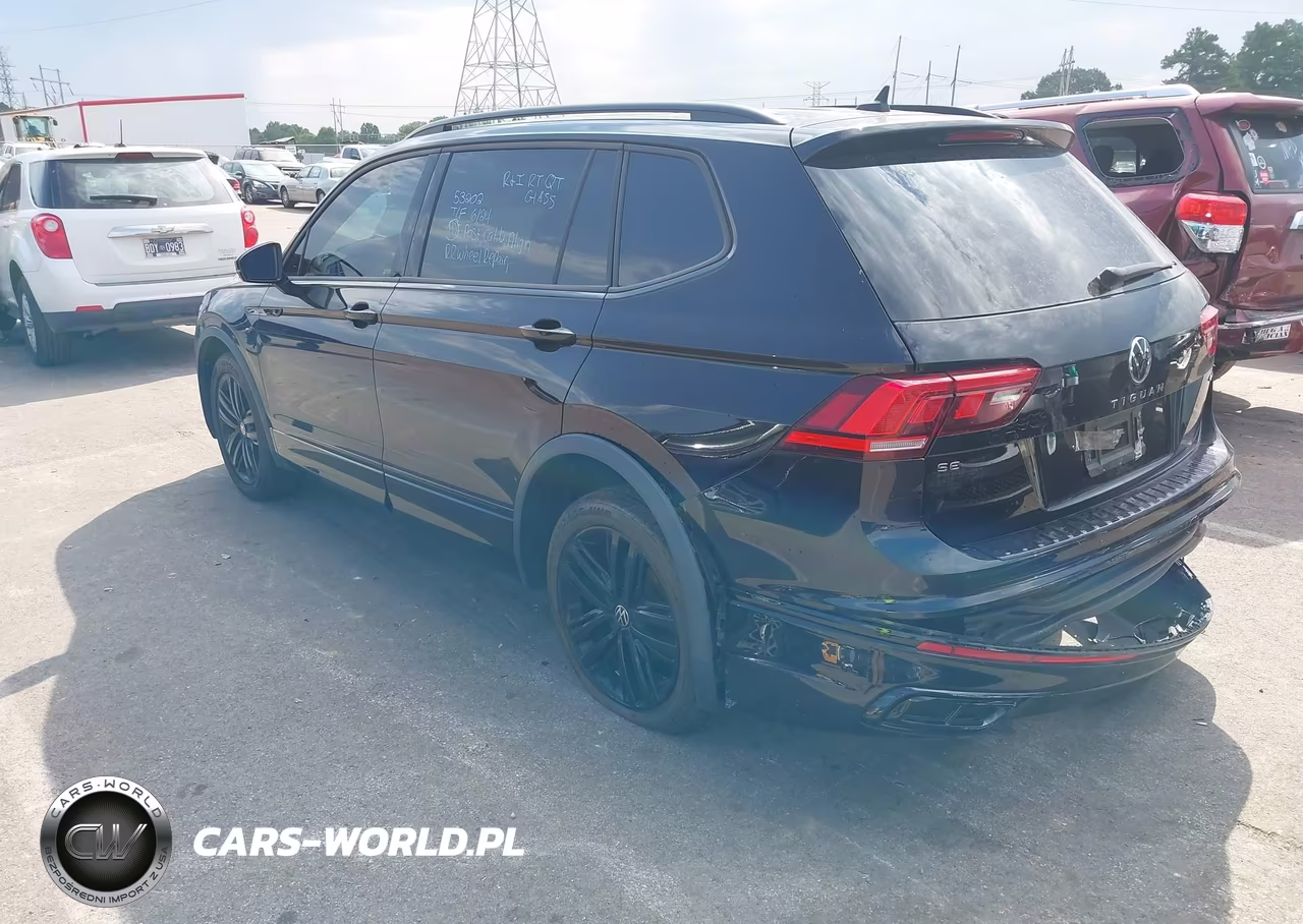2022 Volkswagen Tiguan 2.0T Se R-Line Black VIN:3VV8B7AX7NM028949 - 3