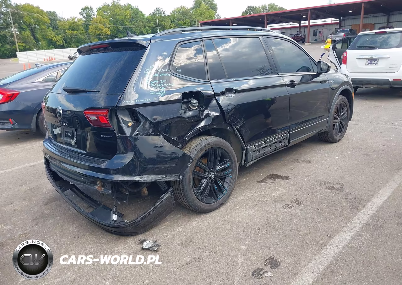 2022 Volkswagen Tiguan 2.0T Se R-Line Black VIN:3VV8B7AX7NM028949 - 4