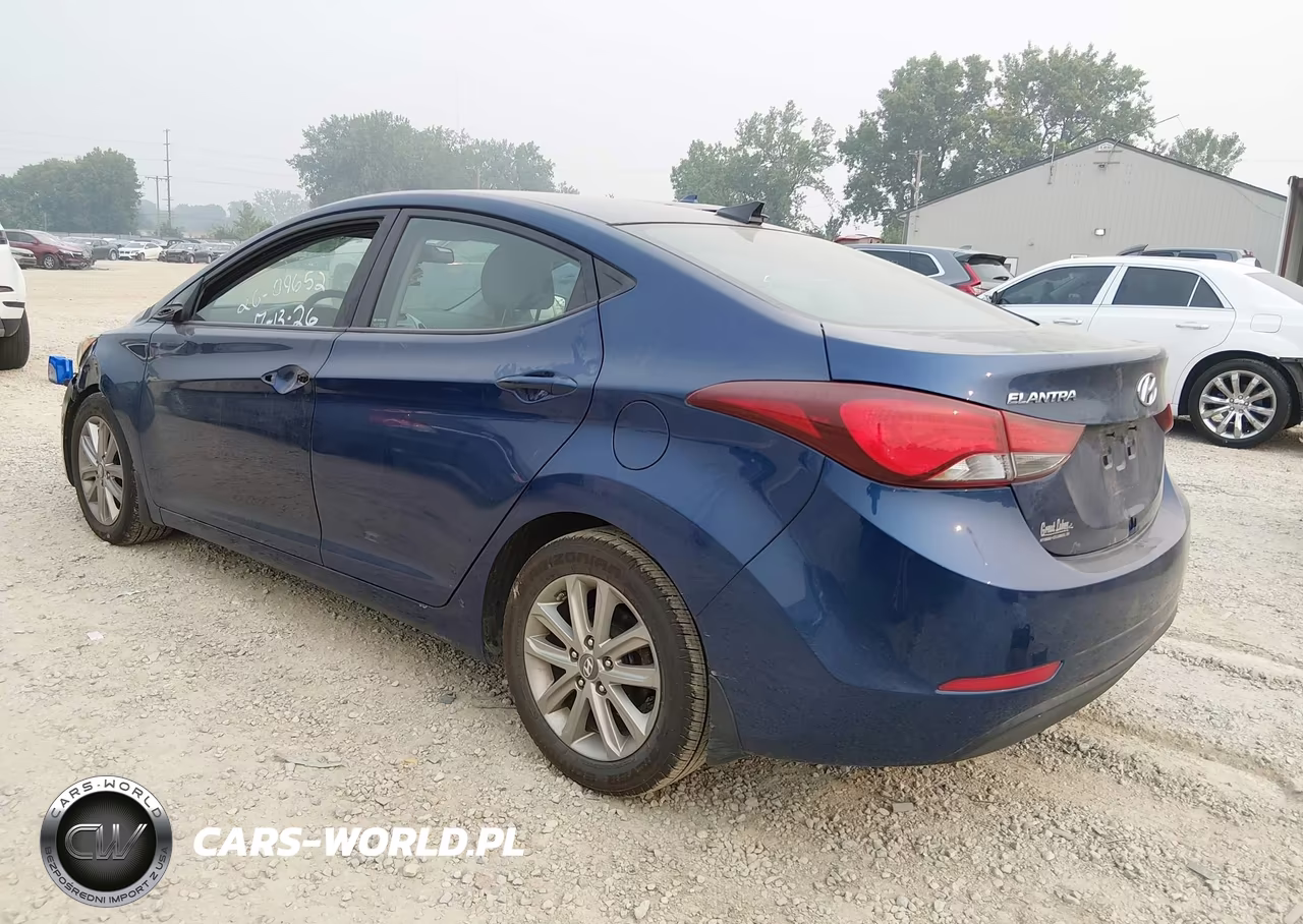 2016 Hyundai Elantra Se VIN:5NPDH4AE4GH660566 - 3