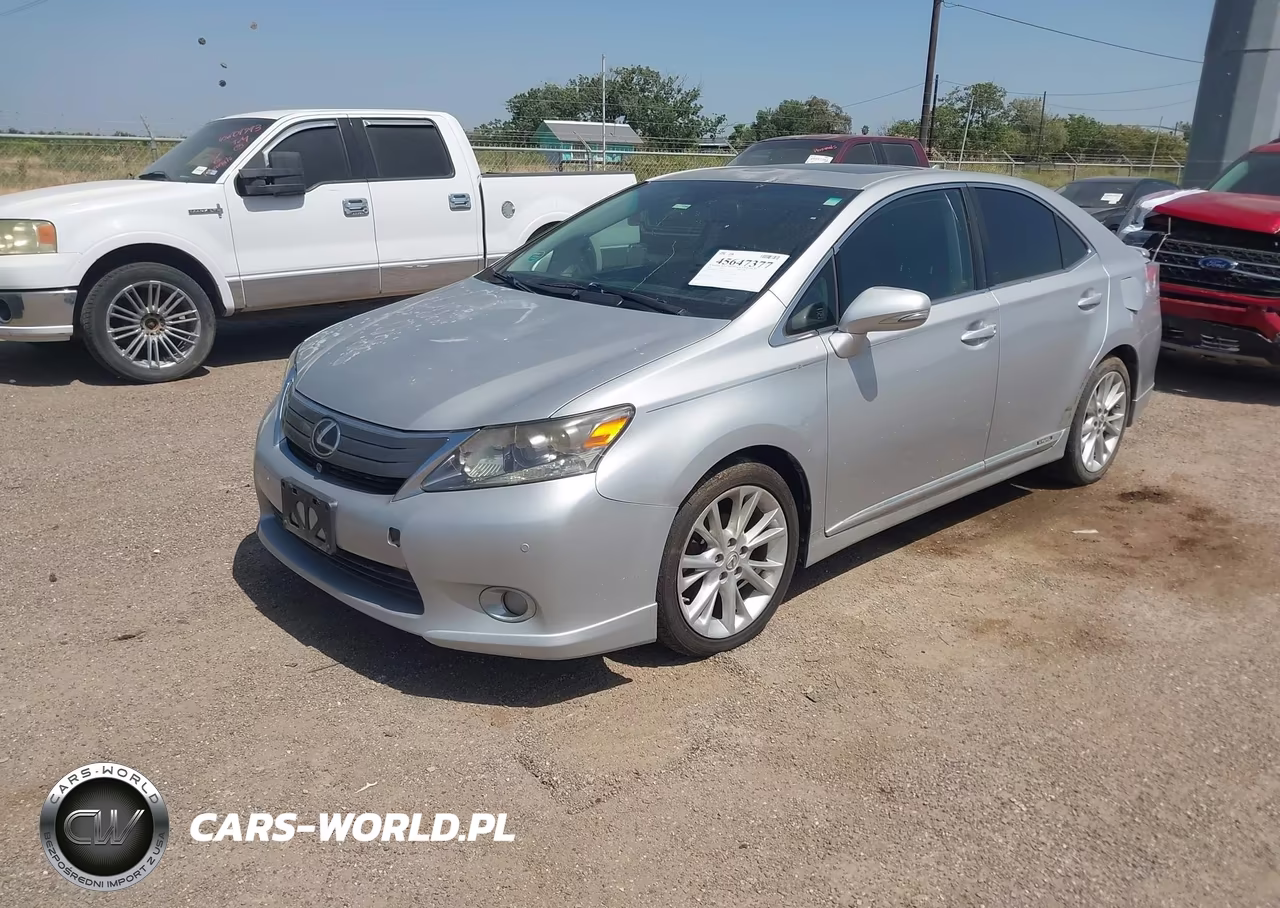 2010 Lexus Hs 250H Premium VIN:JTHBB1BA6A2010602 - 2