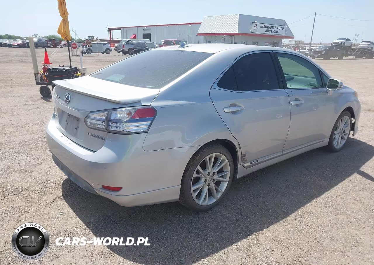 2010 Lexus Hs 250H Premium VIN:JTHBB1BA6A2010602 - 4