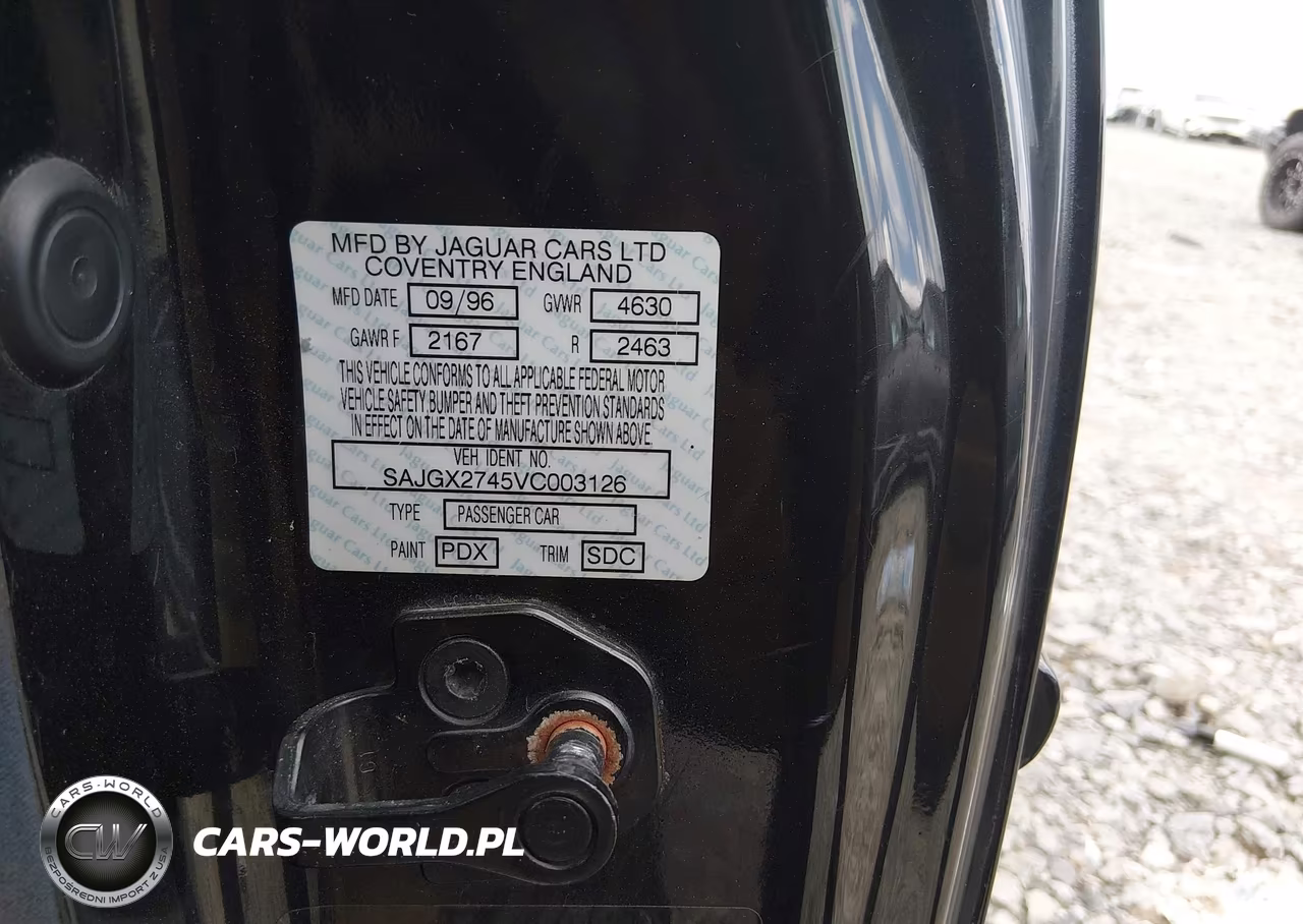 1997 Jaguar Xk8 VIN:SAJGX2745VC003126 - 9