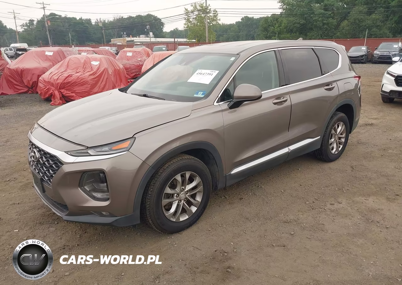 2019 Hyundai Santa Fe Sel VIN:5NMS3CAD7KH005637 - 2
