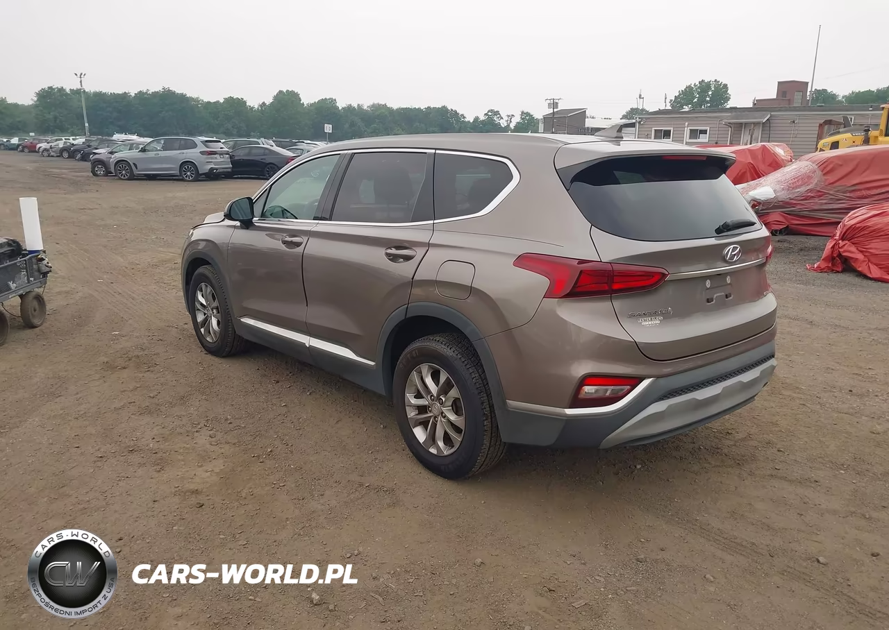 2019 Hyundai Santa Fe Sel VIN:5NMS3CAD7KH005637 - 3