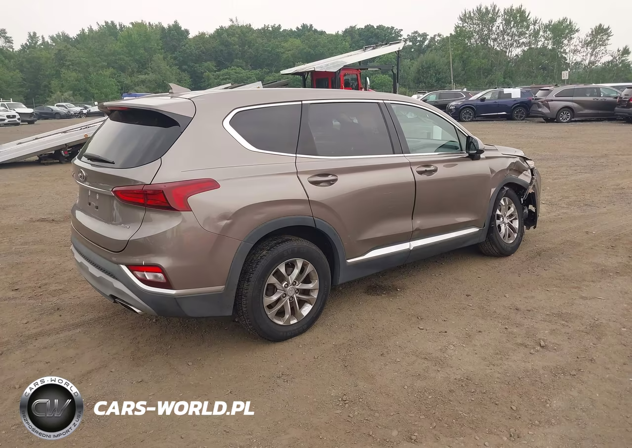 2019 Hyundai Santa Fe Sel VIN:5NMS3CAD7KH005637 - 4