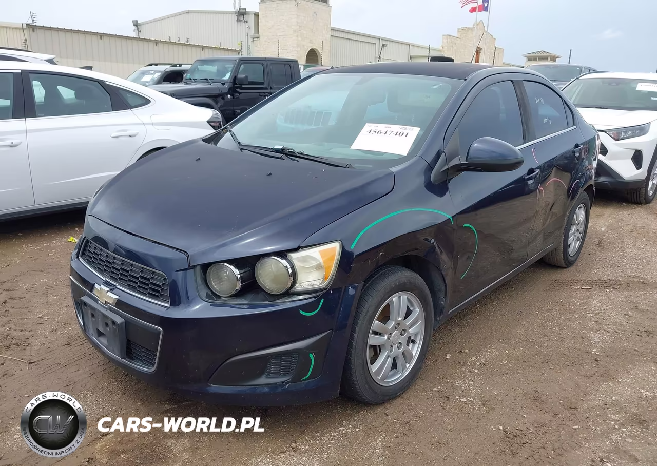 2015 Chevrolet Sonic Lt Auto VIN:1G1JC5SB5F4128509 - 2