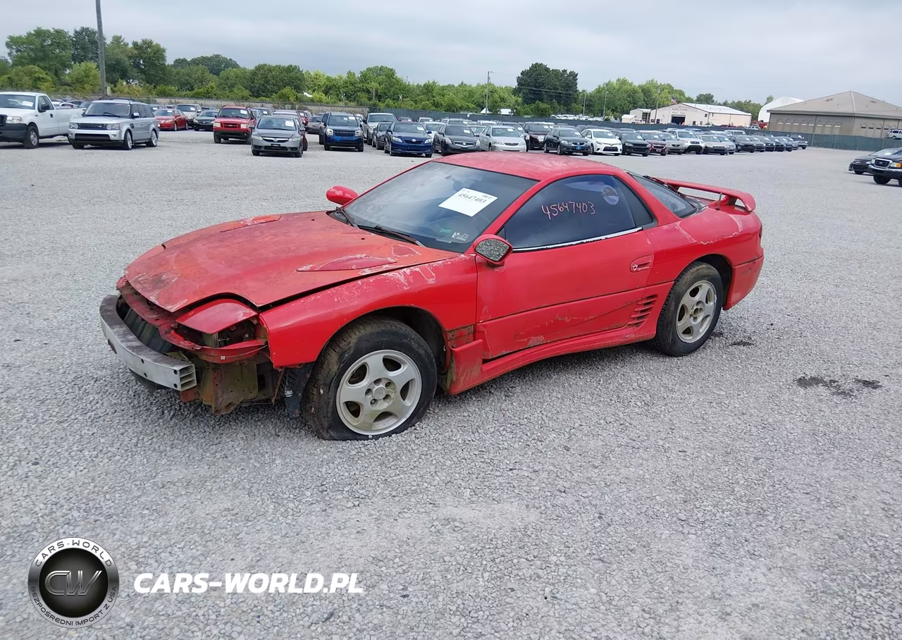 1992 Mitsubishi 3000 Gt VIN:JA3XD54B4NY064903 - 2