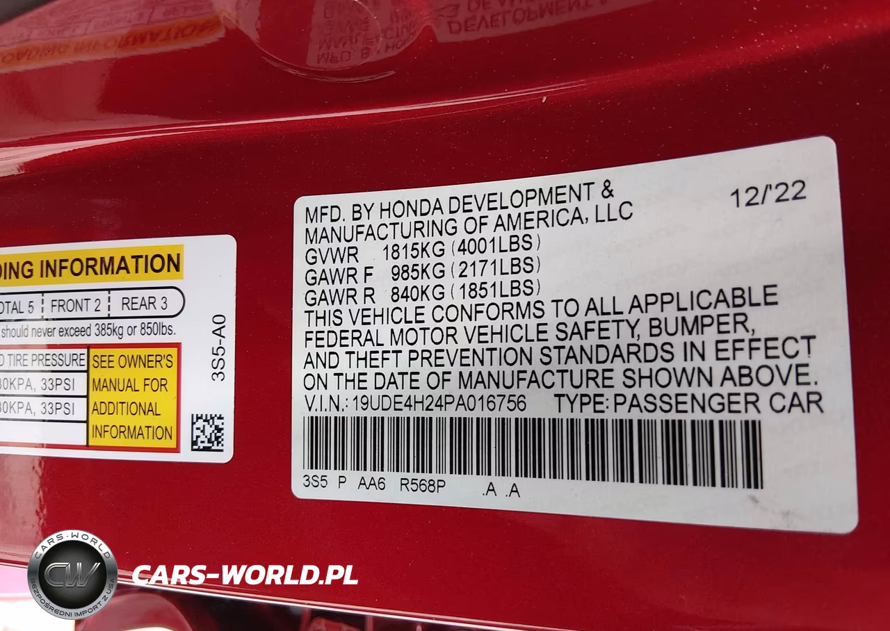 2023 Acura Integra VIN:19UDE4H24PA016756 - 9