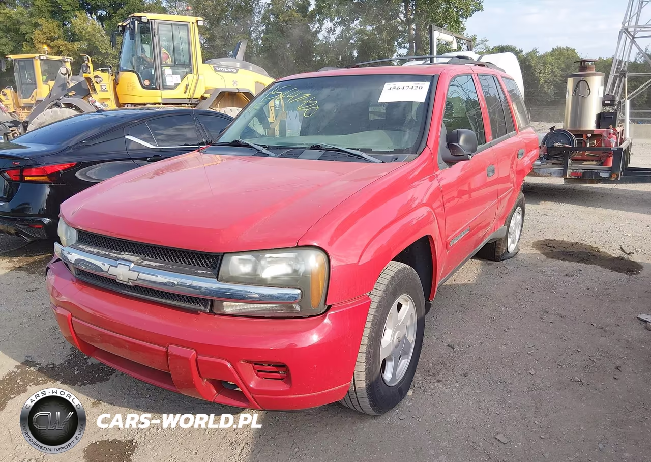 2002 Chevrolet Trailblazer Ls VIN:1GNDT13S122403768 - 2