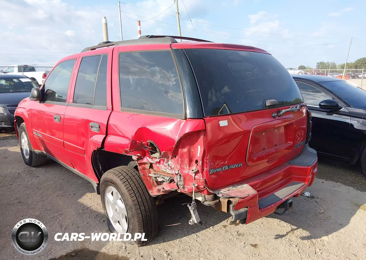 2002 Chevrolet Trailblazer Ls VIN:1GNDT13S122403768 - 3