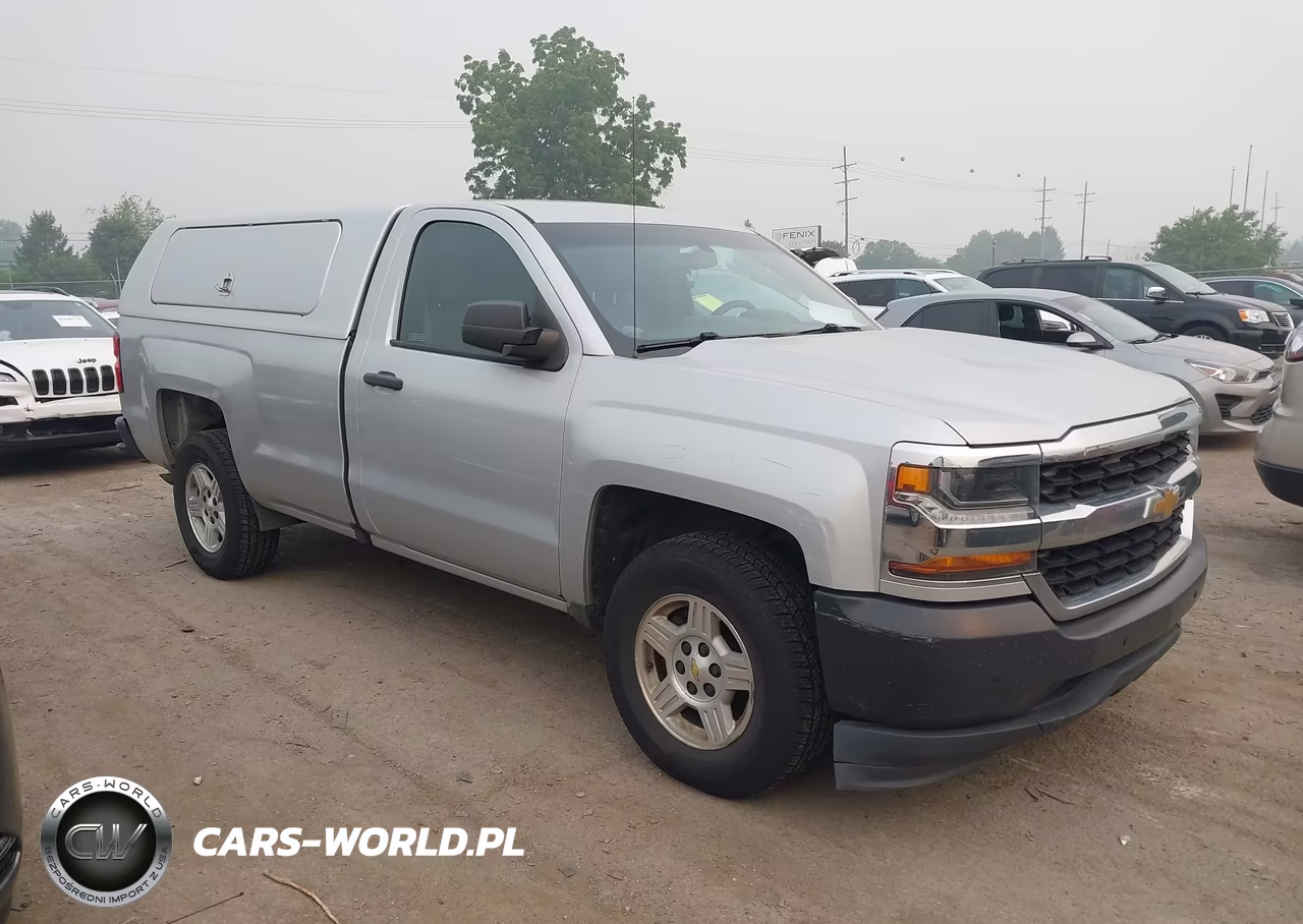 2016 Chevrolet Silverado 1500 Work Truck VIN:1GCNCNEH9GZ372144 - 1