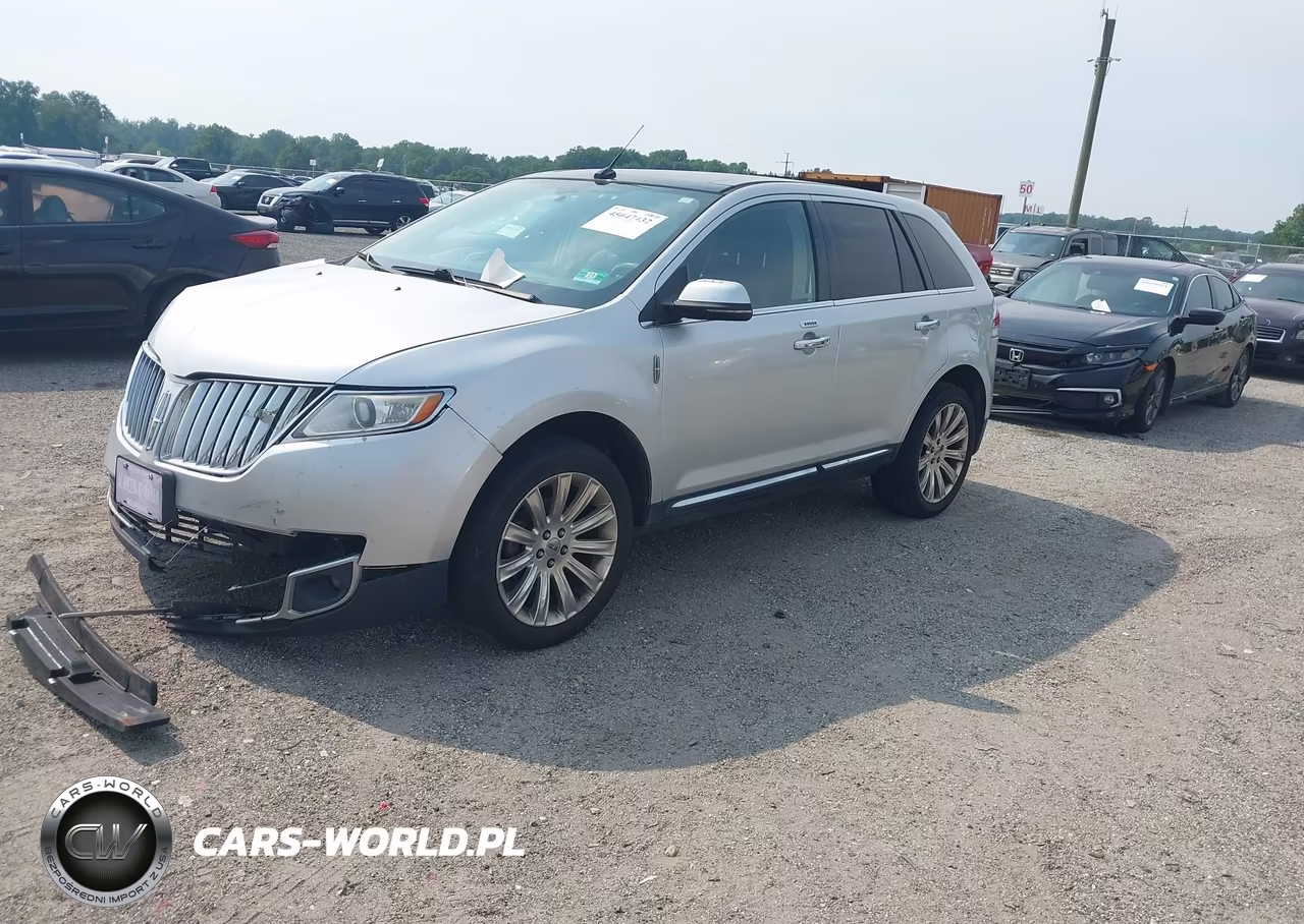 2013 Lincoln Mkx VIN:2LMDJ8JK4DBL06863 - 2