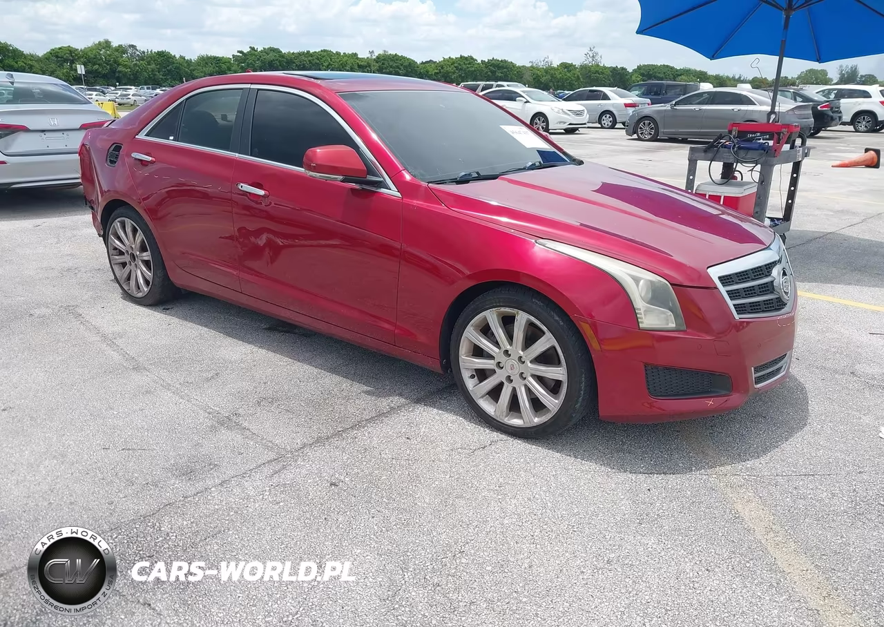 2014 Cadillac Ats Luxury VIN:1G6AB5RA9E0143014 - 1