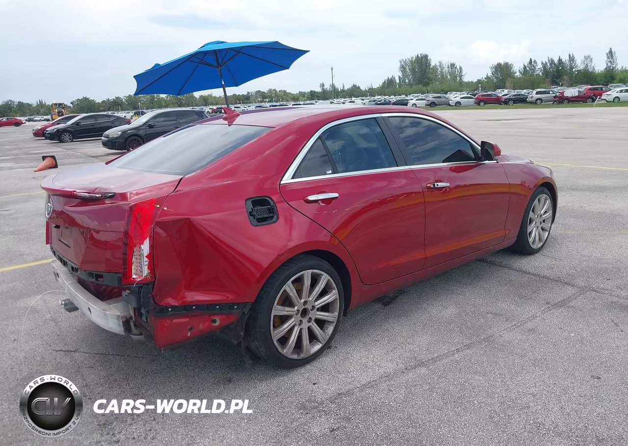 2014 Cadillac Ats Luxury VIN:1G6AB5RA9E0143014 - 4